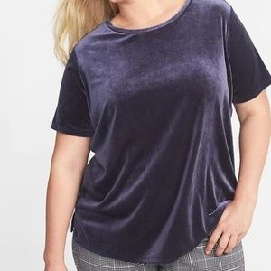 Old Navy Plus-Size Velvet Top